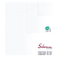 thumbnail image 6 of American Soft Linen Salem Turkish 6 Piece Bath Towel Set, 100% Cotton, Super Soft & Absorbent Bathroom Towels - White, 6 of 10