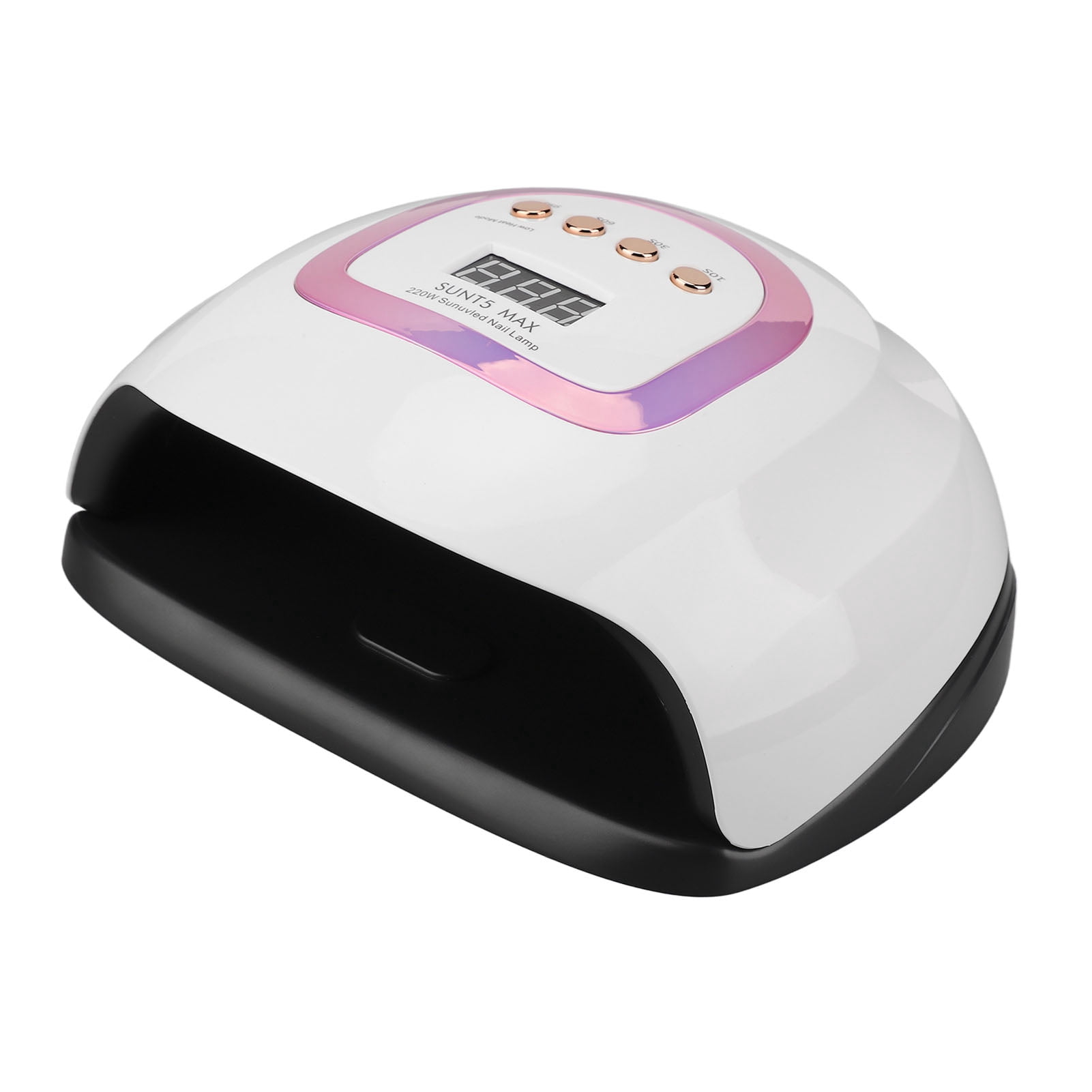 NFTIGB 220W Gel Nail Light 57 Dual Light Chips Infrared Sensor Nails Polish Manicure Dryer 100-240V US Plug