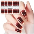 thumbnail image 1 of AYA Stickers For Women Girls Sticker Nail Decal Nail Stickers Polish Strips Gradient Self Ashesive Color Wraps Full Glitter Sets, 1 of 5