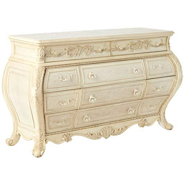 ACME Furniture 27015 Commode Ragenardus, Blanc Antique