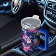 thumbnail image 6 of OBREWU Pioneer Flower Tumbler with Handle and Lid,Pioneer Flower 40oz Double Wall Vacuum Insulated Tumbler,Cups Gift for Women and Men, 6 of 7