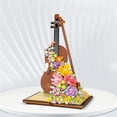 thumbnail image 5 of Dadatutu Building Blocks Kits, Music Piano Violin Flower Musical Instrument Set Assembly Building Blocks Toy Christmas Valentine's New Year Birthday Gift, 5 of 6