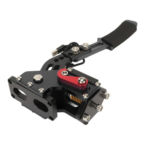 USB Handbrake, 64 Bit PC USB Handbrake Progressive Handbrake for  G27 G25 G29 T500 T300 for , Universal for Sim Racing Games
