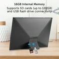 thumbnail image 5 of eco4life 10.1-In. Wi-Fi Digital Photo Frame with Photos/Video Sharing and Touch Screen, Metal Frame, CPF1033, 5 of 8