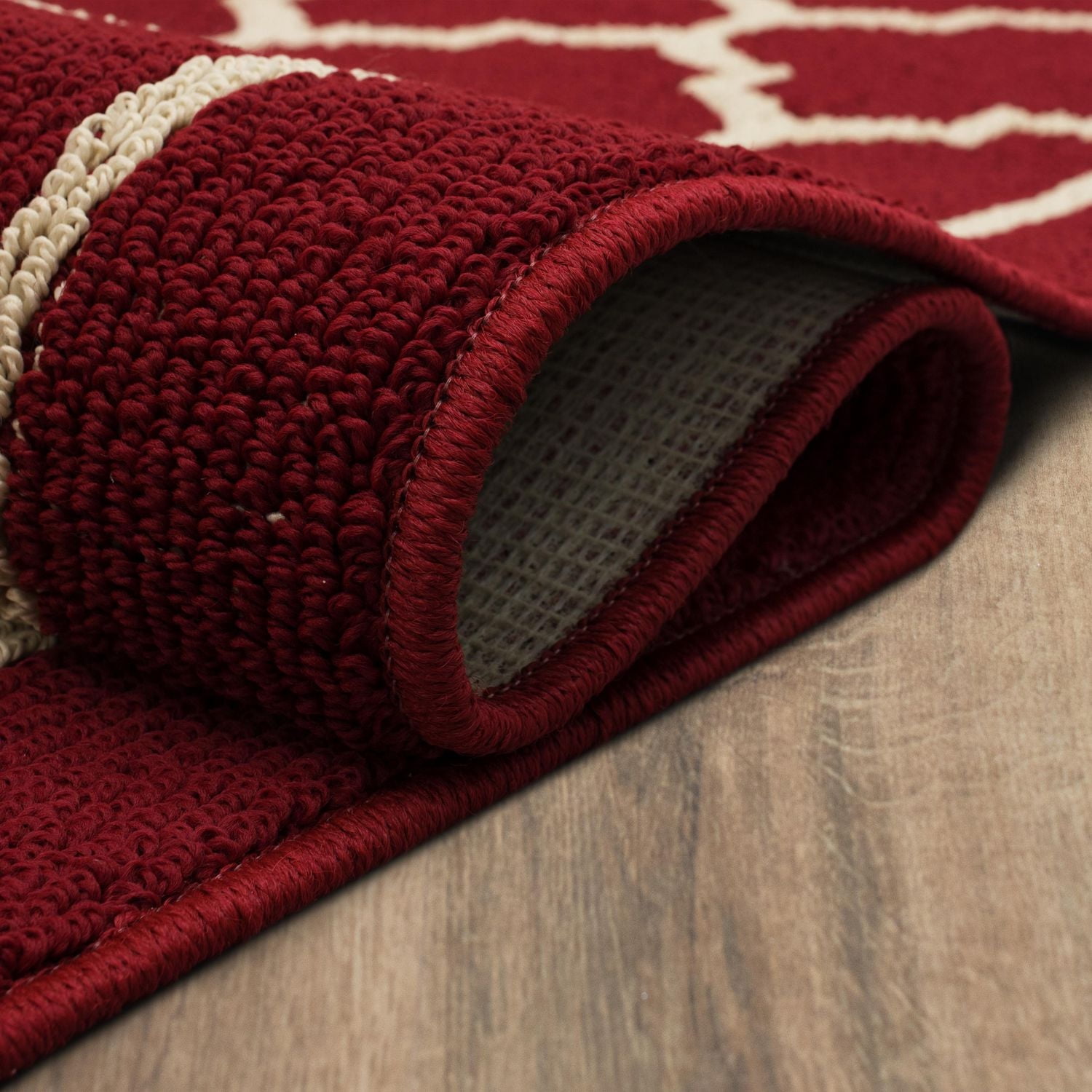 Hometrends Lawson Taupe Polyester Area Rug, Rug 3x4