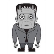 Monogram Universal Monsters Series 2 Foam Bag Clips - Frankenstein (Black and White)