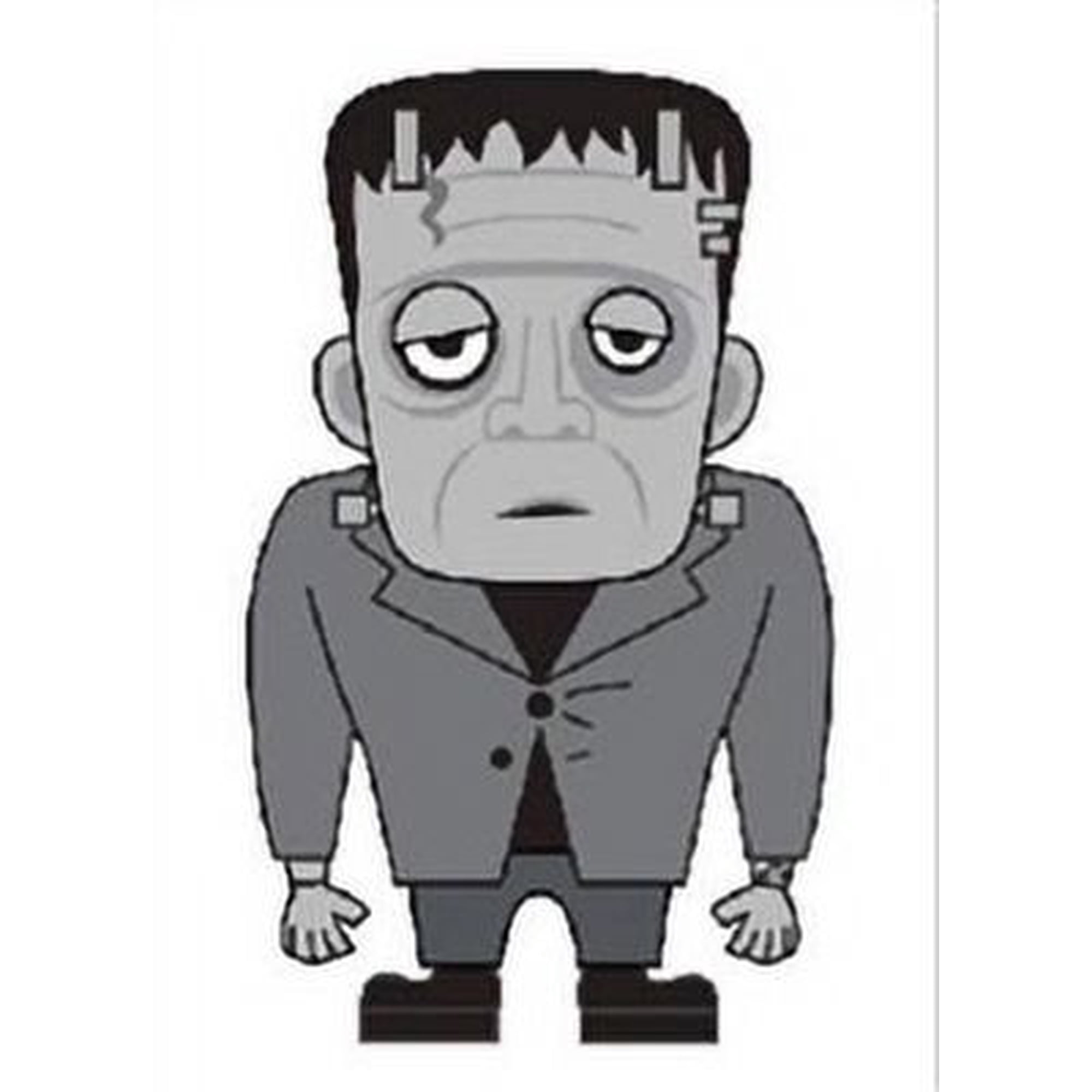 Monogram Universal Monsters Series 2 Foam Bag Clips - Frankenstein (Black and White)