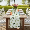 thumbnail image 4 of Table Runners 72 Inches Long Dress Scarves, Spring Botanical Farmhouse Kitchen/Dining Table Runner, Coffee Tablerunners, Green Olive Berry Branches Leaves Fruit 14x72 Inch, 4 of 9