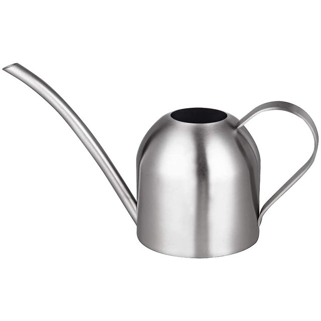 Plantas de riego para interiores, regadera grande, lata de riego fácil con cabezal de ducha desmontable de 1800ml para interiores Feliz Sencillez