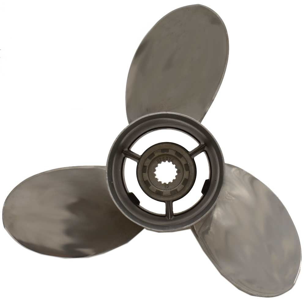 SOLAS AMITA 3-Blade Aluminum Propeller 14.3x21 - Right Hand Rotation For Outboard Motors