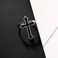 thumbnail image 3 of Ring Religion Black Finger Rings Ornament Accessory Oiling Process Sturdy Waterproof Jewelry Festival, 3 of 6