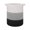 white black, variant on Natural Cotton Rope Laundry Organiser Basket With Comfortable Handles Bedroom Bathroom Organization Supplies