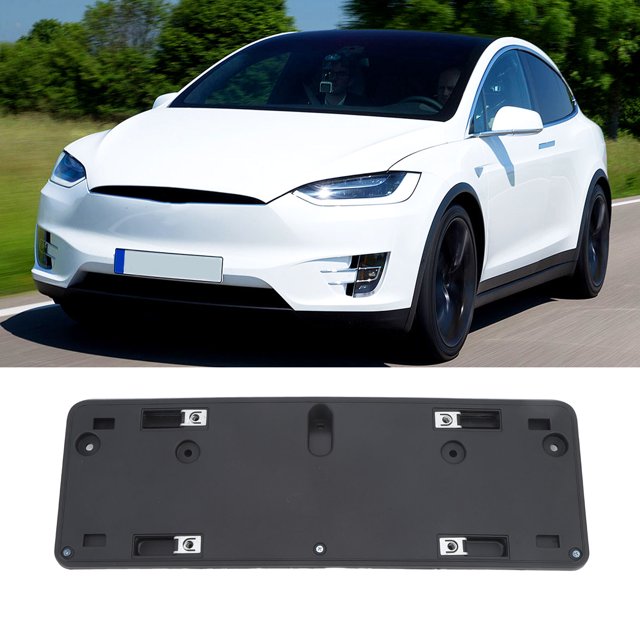 Soporte De Montaje Para Placa De Matrícula De Coche, Soporte De Montaje Frontal Resistente Al Desgaste 1081673-00-A Para El Modelo X 2016 A 2023