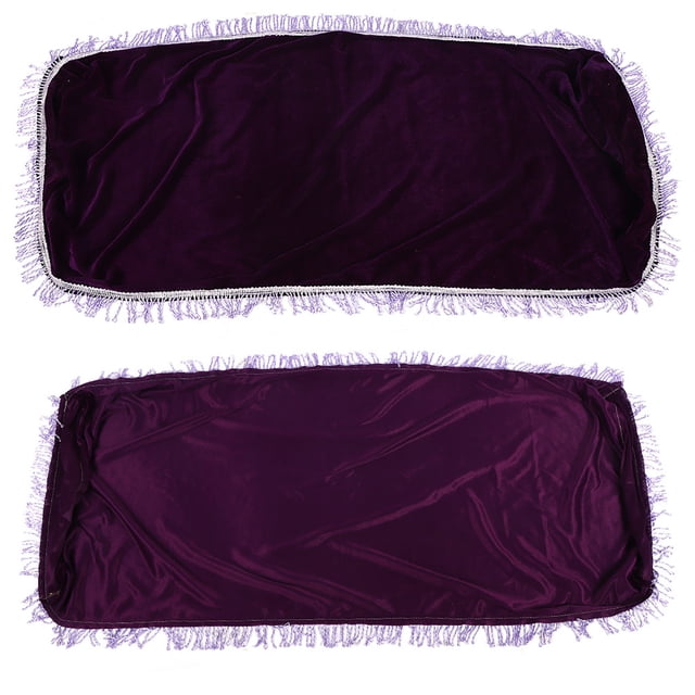 Funda Antipolvo Bling Bling para Piano Electrónico Color Burdeos y Violeta para 61 y 88 Teclas