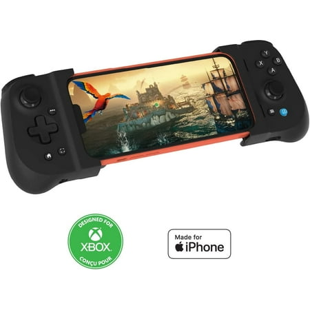 Gamevice FLEX pour iPhone – Contrôleur/manette de jeu mobile universel pour  iPhone iOS avec prise en