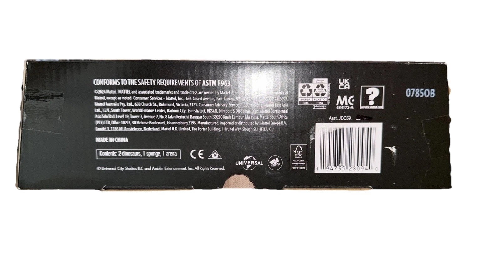 Jurassic World Dino Reveal Battle Pack (Version 2)