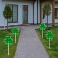 thumbnail image 3 of Northlight 29" Decorative Plastic and Glass Garden Stakes (4 Pieces), 3 of 3