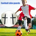 thumbnail image 3 of BESTSKY 1 Pair Mini Soccer Shin Guards Anti-slip Kids Teens Adults Soccer Players Miniature Shin Pads Protectors Football Games Protective Equipment, 3 of 6