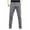 Gray, variant on asjyhkr Plus Size Mens Cargo Pants Drawstring Elastic Waist Stretch Outdoor Work Vacation Pants with Pockets,Xs-5XL