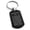 Black, variant on Stainless Steel Lord's Prayer Matthew 6:9-13 Dog Tag Celtic Keychain Keyring