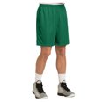 thumbnail image 4 of Mens Double-Layer Classic Mesh Polyester Short Kelly Green X-Small, 4 of 8