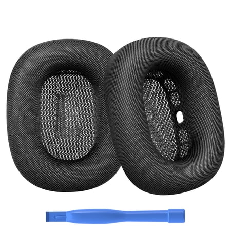 MMOBIEL Ear Pads Replacement for AirPods Max Headphones Protein PU Black