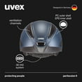 thumbnail image 3 of Uvex Perfexxion II, Adjustable and Ventilated Equestrian Helmet for Adults, Blue, L-XL, 3 of 6