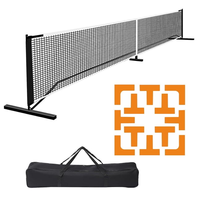 Red portátil para pickleball, red deportiva con soporte de marco de metal, fácil instalación, red de tenis de , red para pickleball para juegos