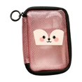 thumbnail image 2 of Bklubk Cute Mesh Makeup Pouch Waterproof Transparent Cosmetic Bag Portable Travel Organizer Case For Lipstick And Small Beauty Items, 2 of 6