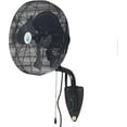 thumbnail image 3 of Outdoor Fan - Wall Mount Fan - Misting Fan | Patio Misting, Restaurant Patio misting, Warehouse Cooling | Oscillating Fan - Stainless Steel Misting Fan Ring & Nozzles Included, 3 of 5
