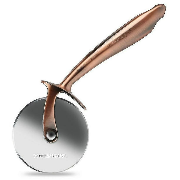 Pizza Cutter Made Of Stainless Steel, Professional Pizza Roller - Pizza Cutter, Pizza Knife With Elegant Finger Protection