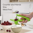 thumbnail image 6 of Cherry Pitters Tool Cherry Pitter Stoner Olive Pitters Tool Cherry Pitter Core Remover with ABS Cover Stainless Steel Construction Space-Saving Lock Design, 6 of 7
