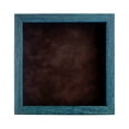 thumbnail image 2 of 20x20 Shadow Box Frame Blue Wood | With a 1" Usable Display Depth | Includes a Brown Real Suede, 2 of 5