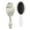 White-713, variant on Pastoral Style Hair Brush with Floral and Tribal Patterns, Vintage Bohemian Soft Paddle Brush for Wet & Dry Hair