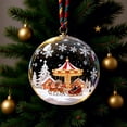 thumbnail image 7 of TanSiDing 15pcs Acrylic Christmas Tree Hanging Ornaments, Shatterproof Holiday Decorations for Indoor Outdoor Home Party Fireplace Car Rearview Mirror Festive Decor, 7 of 7