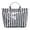 Black, variant on HUISZJ PVC Striped Tote Bag, Stylish Canvas Handbag, Large Capacity Portable Travel Shoulder Bag for Commuting Work Travel (Black)