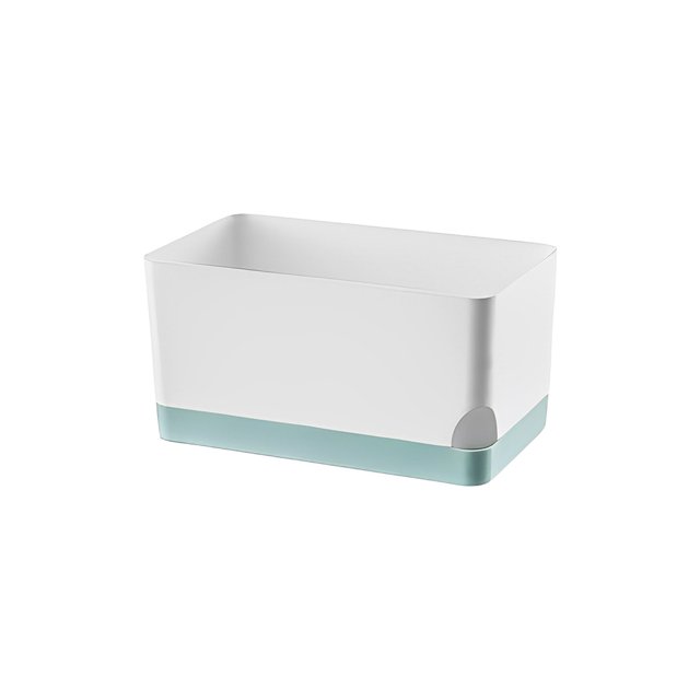 Yuarrent Macetas para flores, jardinera hidropónica, plástico perezoso, plantas en macetas absorbentes de agua automáticas, sistema hidropónico Jardín y Patio Blanco/M Yuarrent HA084233-02
