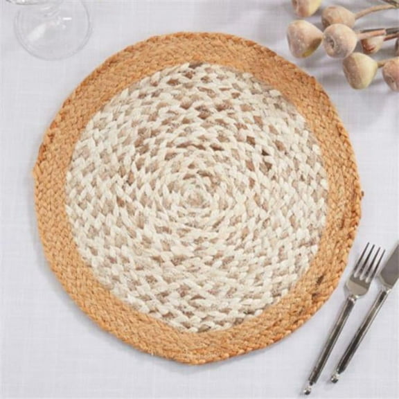 Saro Lifestyle Hand Braided Placemat (Set of 4)