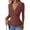 Rust Orange, variant on ANRABESS Long Sleeve V Neck Shirts for Women Ribbed Knit Slim Fit Wrap Top Comfy Soft Sexy Sweater Spring Fall Winter Dressy Casual Clothes Purple Medium