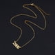 thumbnail image 4 of Collar con colgante de número de año de nacimiento de acero inoxidable con número dorado, collar de cumpleaños, joyería de cadena para mujeres y niñas, 4 of 6