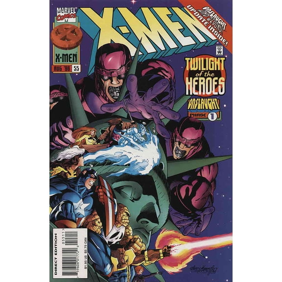 X-Men (2nd Series) #55 VF ; Marvel Comic Book