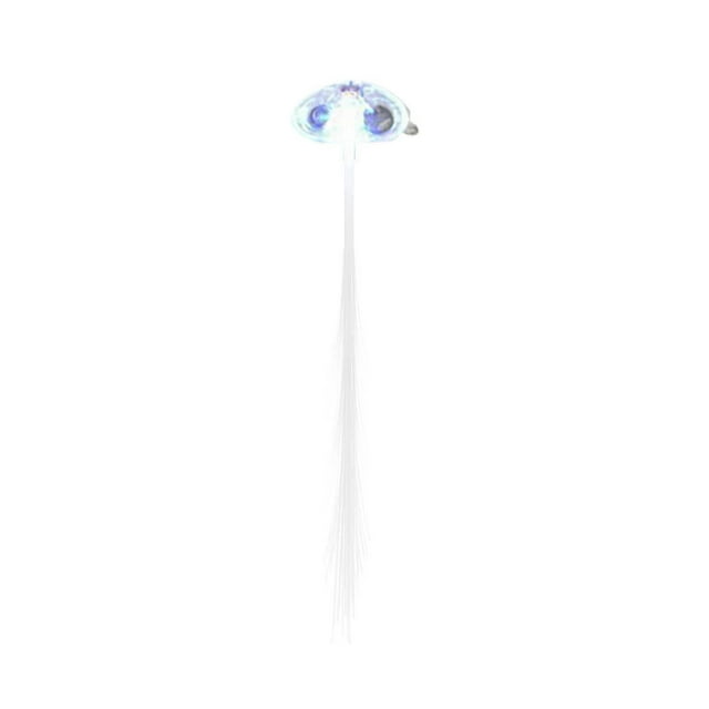 Pasadores de pelo con fibra luminosa, para fiestas, discotecas, bailar, multicolores, para trenzas