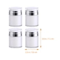 thumbnail image 2 of 4pcs Travel Refillable Airless Pump Bottles Leak-Proof Airless Lotion Dispensers, 2 of 9