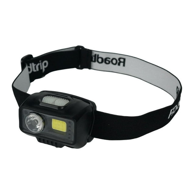 Linterna led de cabeza Roadtrip MK-4180 recargable, 500 lúmenes, negro