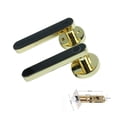thumbnail image 1 of Door Lock, Tuya Digital Electronic Smart Door Lock Biometric Fingerprint Door Handle Keyless Digital Password Smart Home ,Easy to Install, 1 of 7