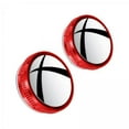thumbnail image 1 of koolsoo 2xCar Mirror Auxiliary Rearview Convex Mirror for Bicycles Car 2 Pcs, 1 of 9