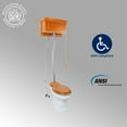 thumbnail image 2 of Light Oak High Tank Pull Chain Elongated Toilet Wooden Raised Tank 59"- 74" Renovator's Supply, 2 of 6