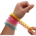 thumbnail image 2 of Sensory Stretchy Kids Bracelets, 6 Pack Funny Speech And Communication Aid Coil Toys For Boys Girls With Autism Adhd Fidget Anxiety Or Special Needs -, 2 of 5