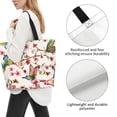 thumbnail image 3 of Kdxio Watercolor Floral With Butterflies Casual Tote Bags Women Big Capacity Shoulder Bag for Women Travel Shoulder Bags Handbags, 3 of 8