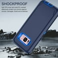 thumbnail image 5 of I-HONVA Compatible with Samsung Galaxy S8 Plus Case,3-Layer Military Grade Drop Protection Anti-Slip Bumper Rugged Shockproof Dustproof Protection 6.2 inch Phone Case,Navy Blue, 5 of 7